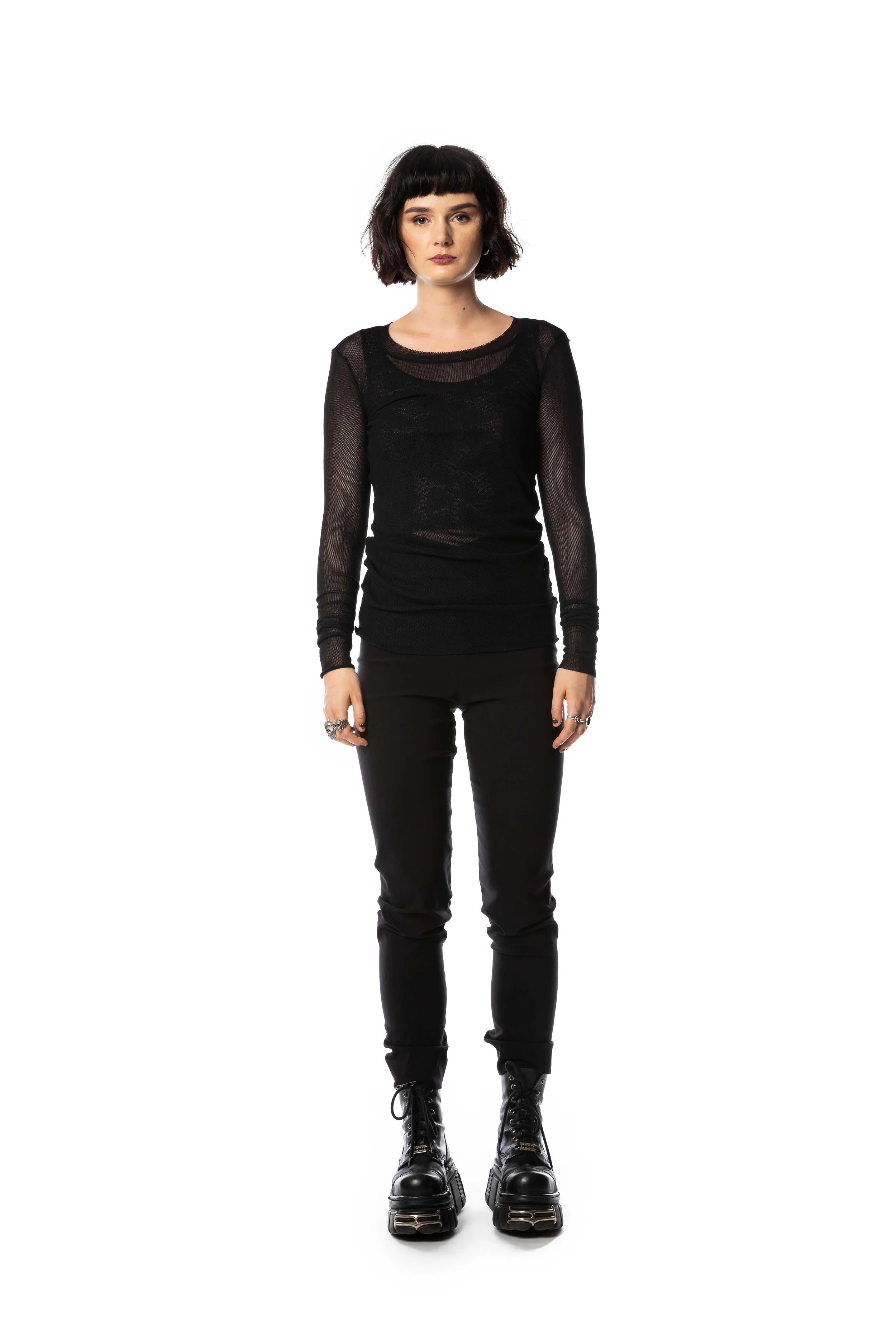 Diane Burkhardt | Essential Merino Mesh Top