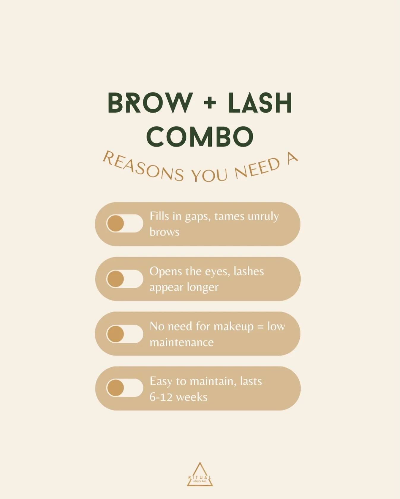 &bull; Brow + Lash Combo&rsquo;s are one of our favorite services - Brow Lamination w/ Shaping + Tint paired w/ Lash Lift + Tint&hellip; 

If your brows are unruly or thinning, Lamination may be the best option for you. Lamination fills in the gaps o