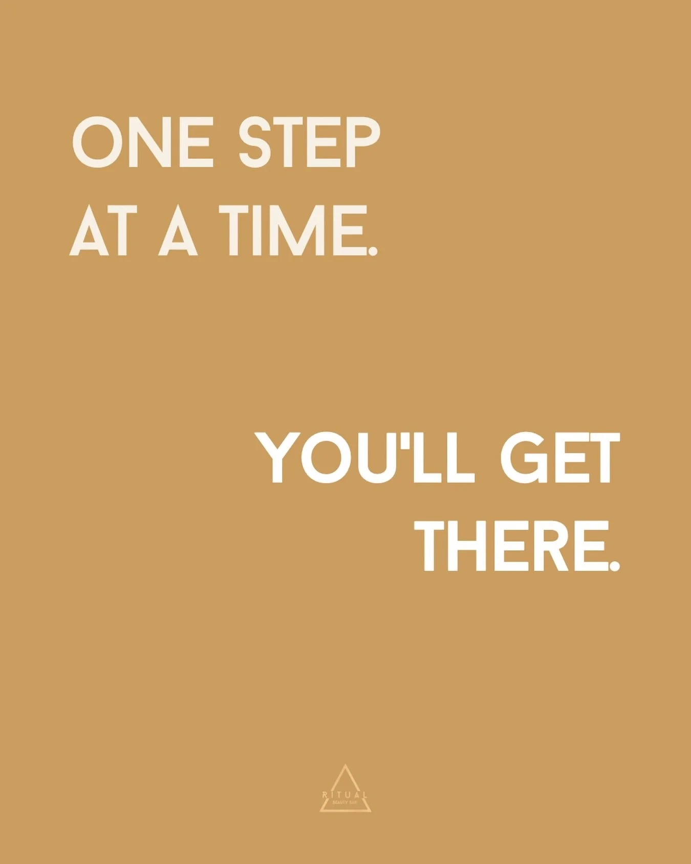 &bull; Even the smallest of steps are important&hellip; &bull; #RitualBeautyBar 
.
.
.
.
.
.
#beautymentor #lashartist #browartist #womenentrepreneurship