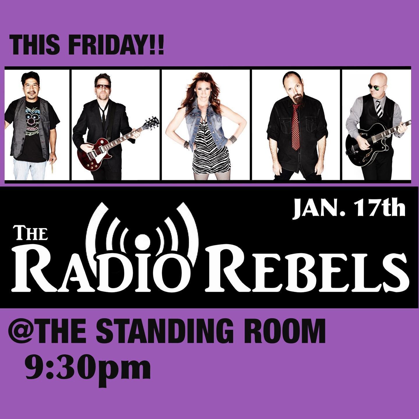 That&rsquo;s right!! Getting local at The Standing Room!  Your favorite 80s/90s all night!! No cover!  #livemusic #hermosabeach #theradiorebelsband #rebelmusicentertainment #80sand90s #celebrate #danceband #coolcoverband #southbaylocals #thestandingr