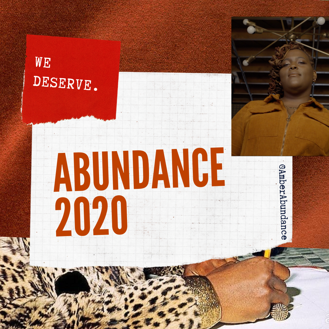 This Year I'm Endorsing Abundance! #Abundance2020