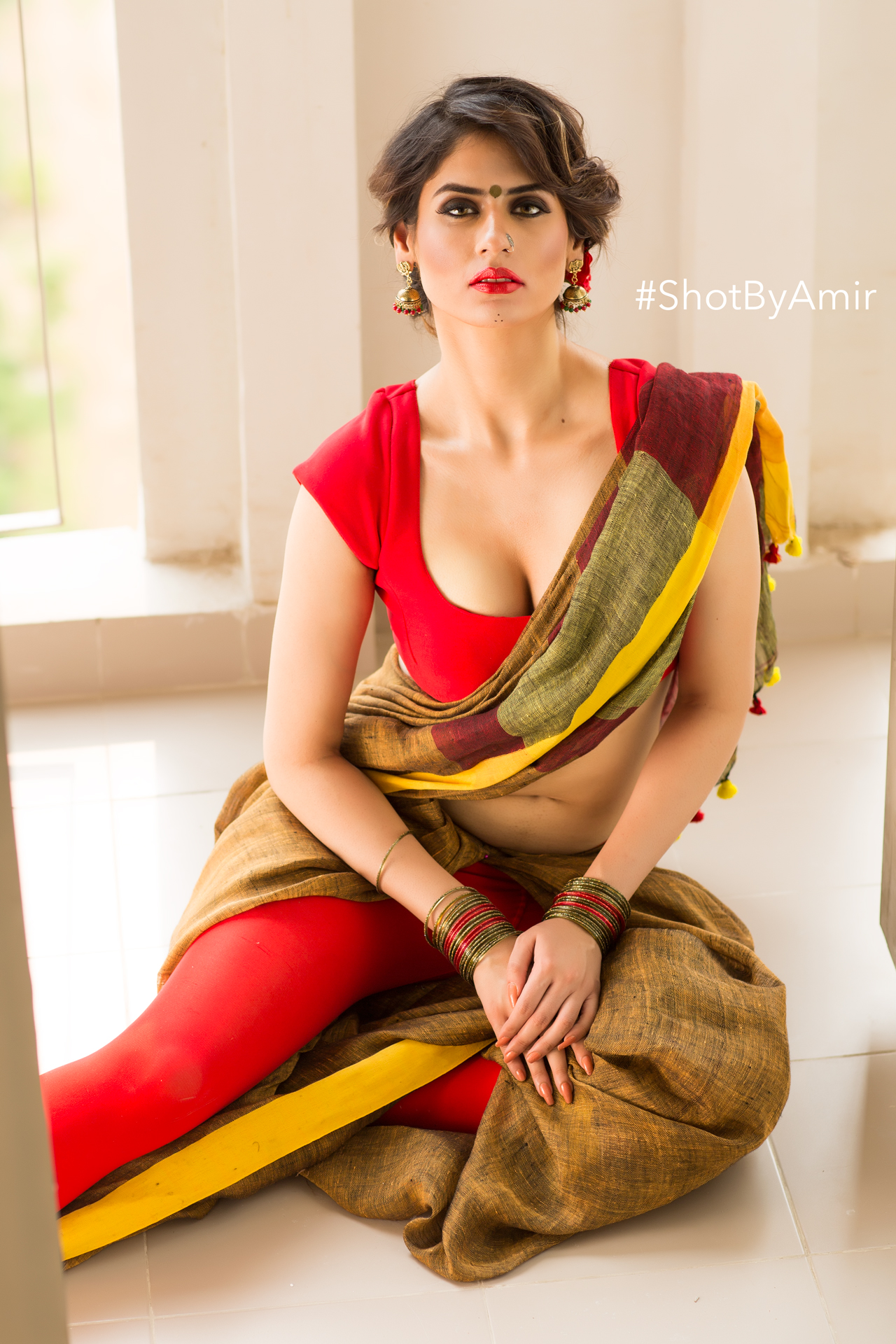 Saree Fashion Photoshoot for Look Book