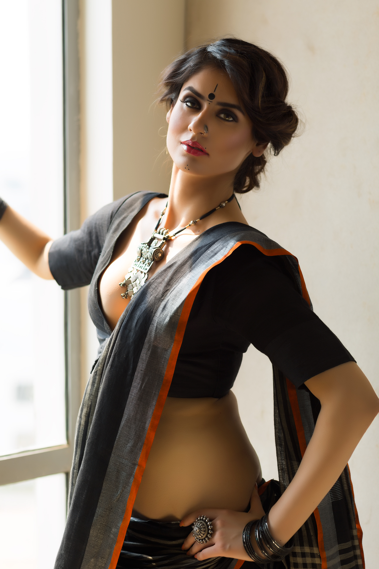 Saree Fashion Photoshoot for Look Book