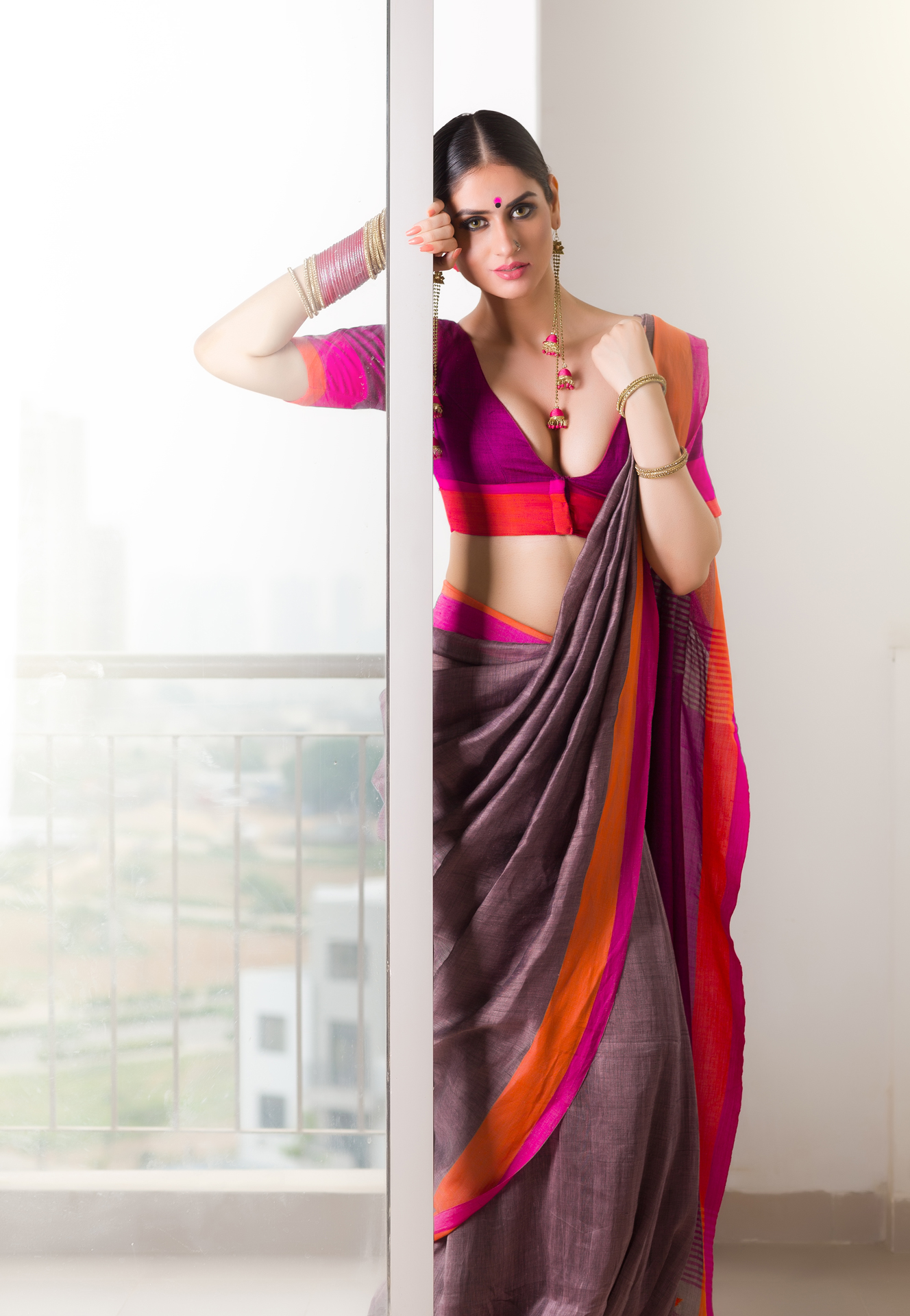 Saree Fashion Photoshoot for Look Book