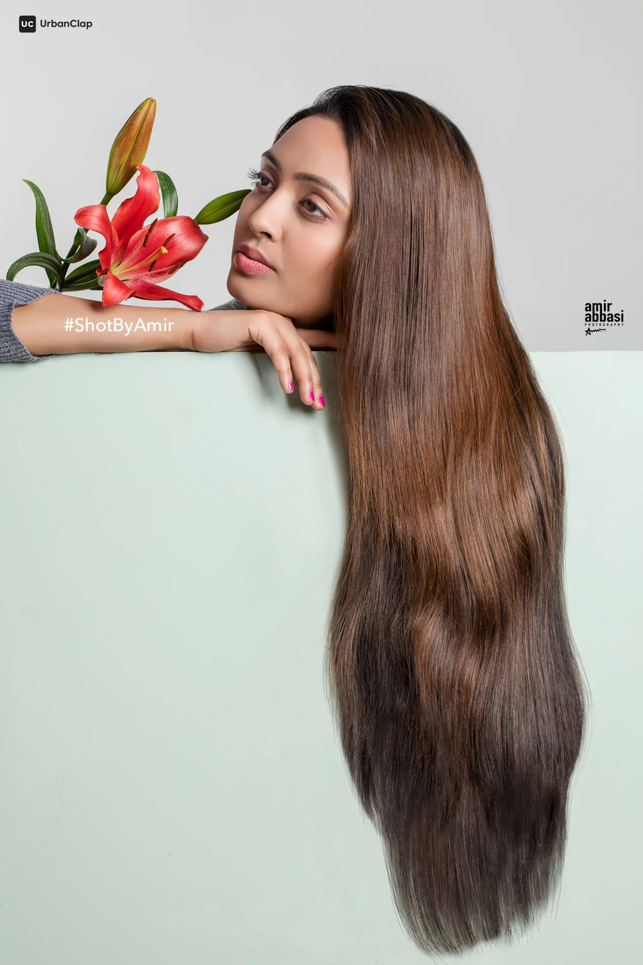 Creative Hair Shot | Model: Arshita Shrivastava | Photograher: Amir Abbasi | Makeup: Govind Gupta