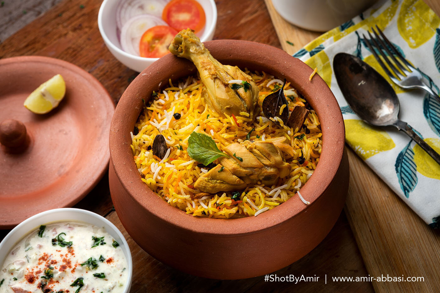 Chicken Biryani food photographer in Mumbai