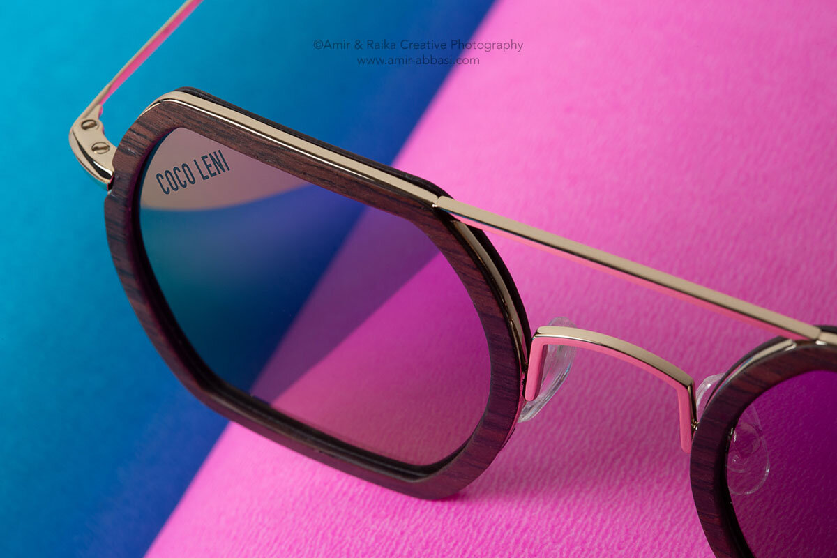 Amazing eyewear product photography