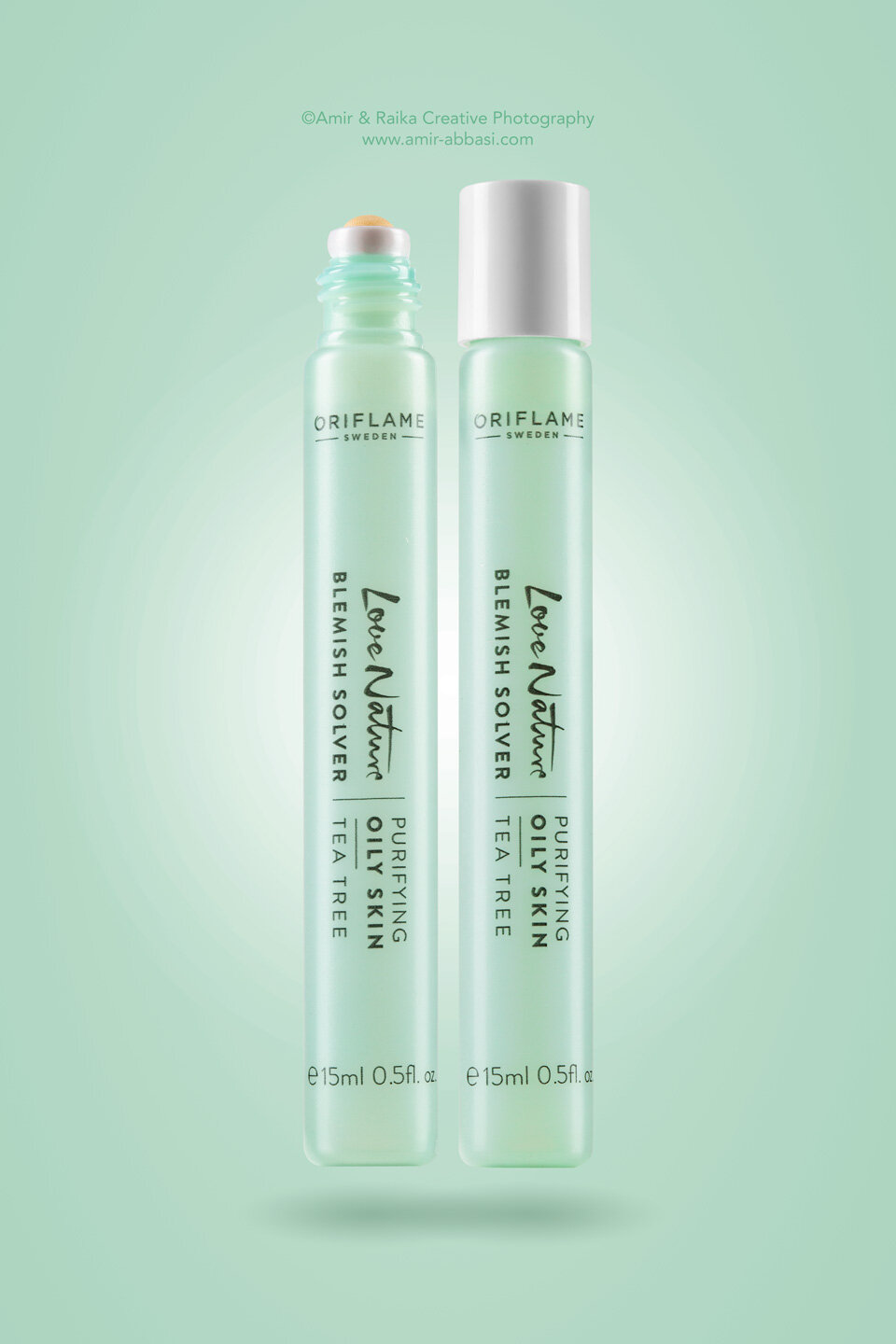 Oriflame Cosmetics product photography