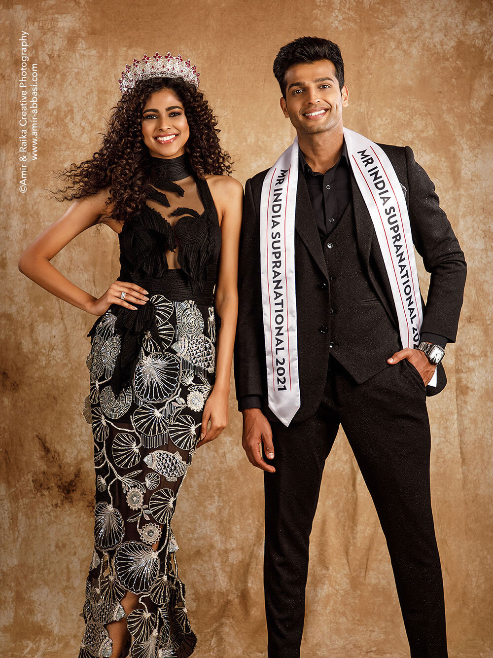 Miss & Mr Supranational Official Photoshoot in Mumbai