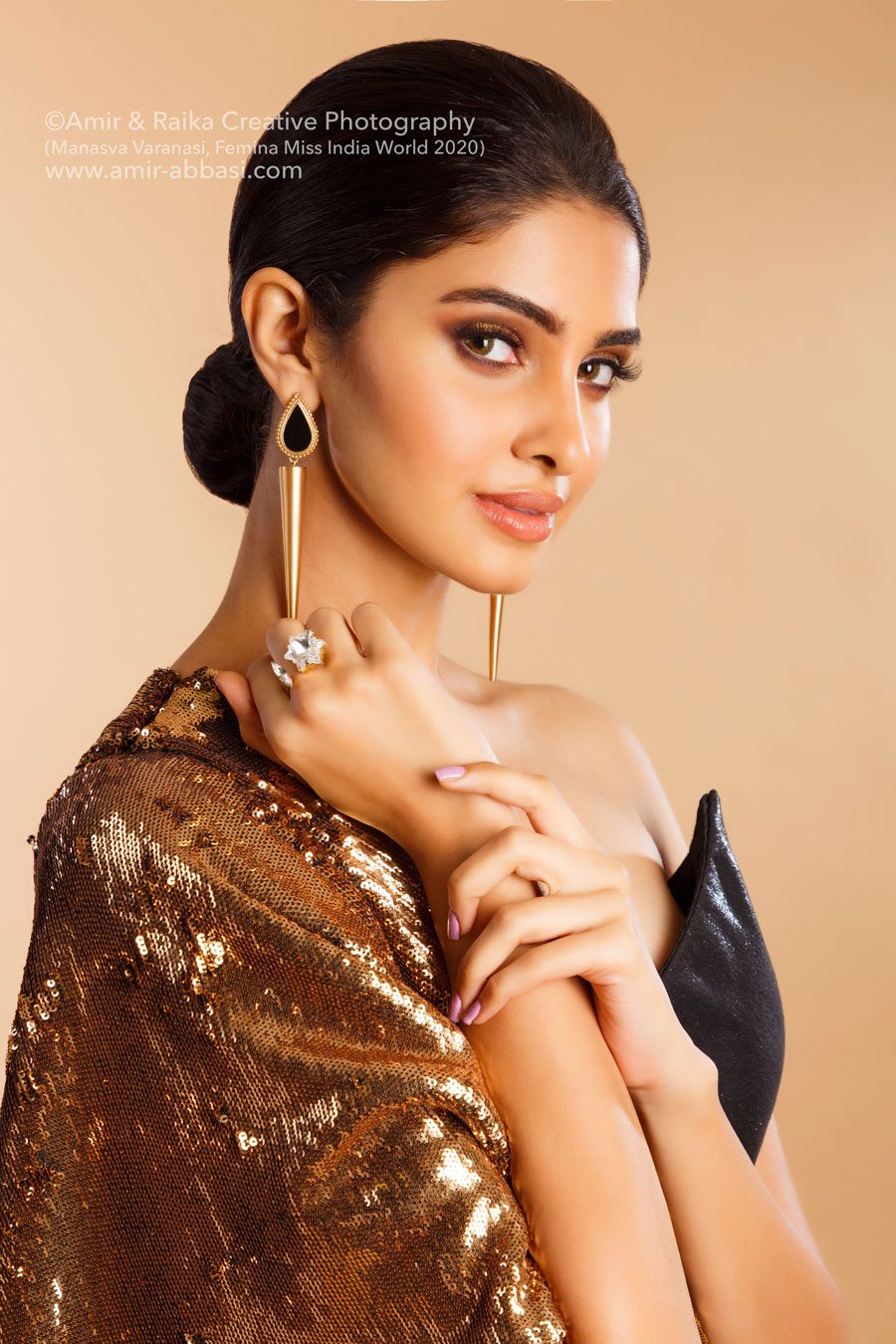 Official fashion photoshoot for Manasa Varanasi - Femina Miss India World 2020