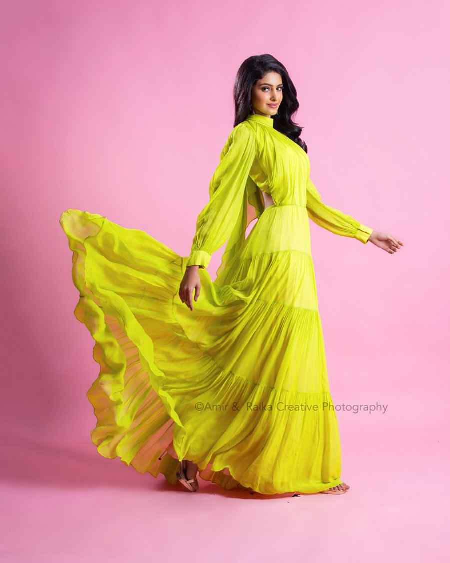 Manasa Varanasi stuns in this attire for Miss India pageant photoshoot by Amir & Raika Creative Photography in Mumbai