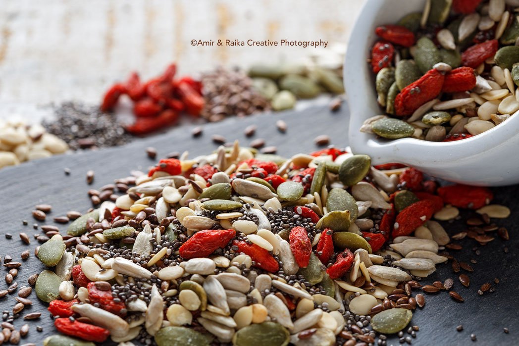 Mixed Nuts Dry Fruit Creative Food Photography