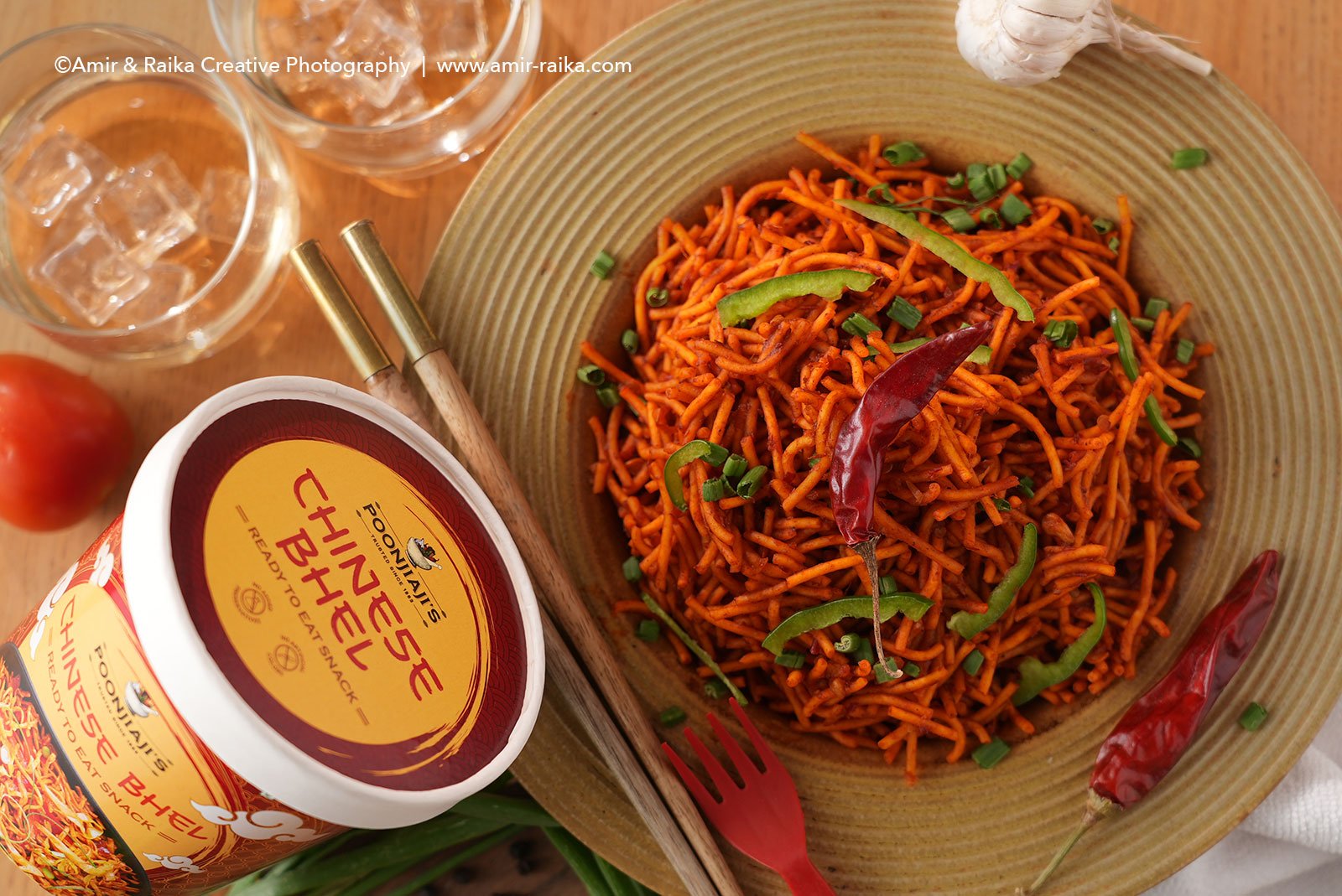 Awesome Chinese Bhel Food Product Photography in Mumbai