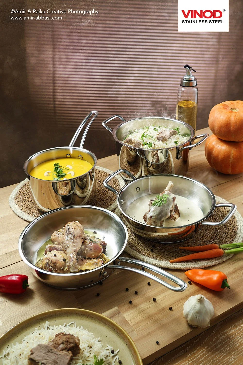 More than a meal, more than a photo - this is Vinod Stainless Steel in the spotlight.