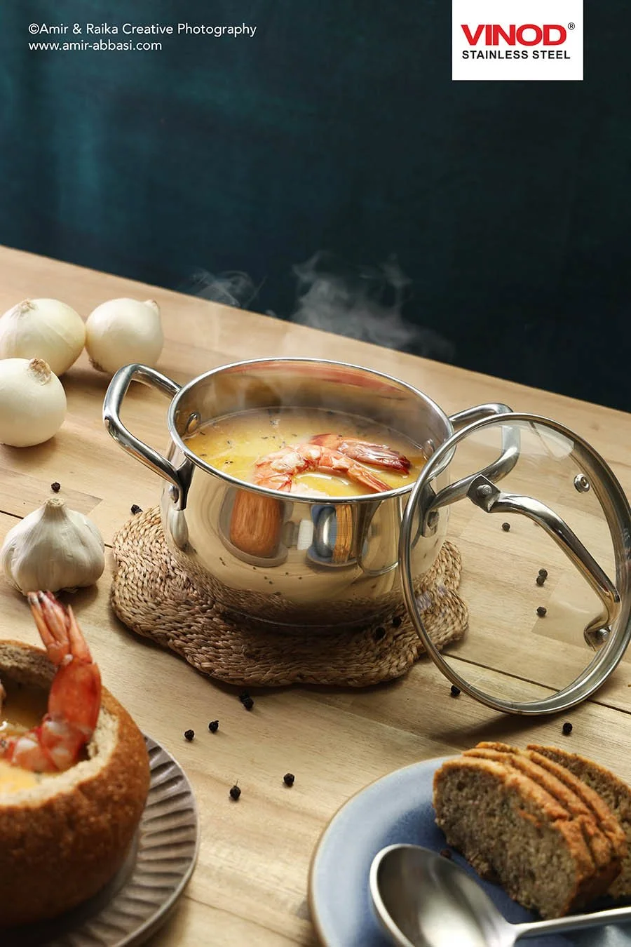 Cookware designed to perform, styled to shine, and photographed to perfection.