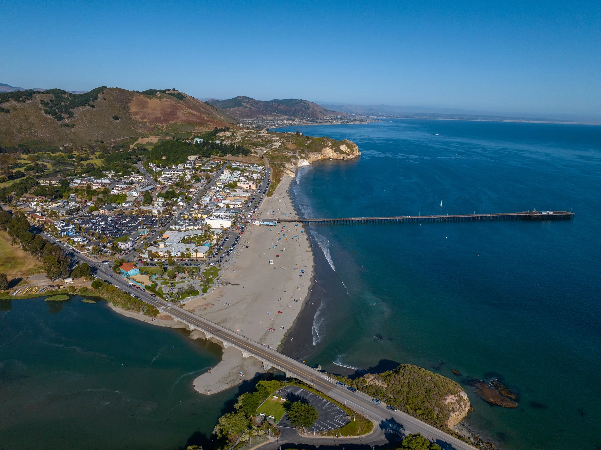 Avila Beach Drone Photo