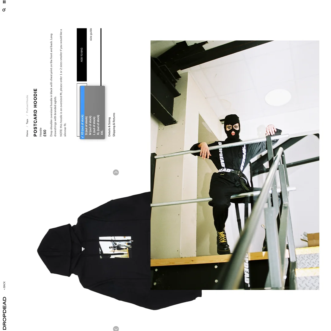 Dropdead SS19/Shot & Sold Out