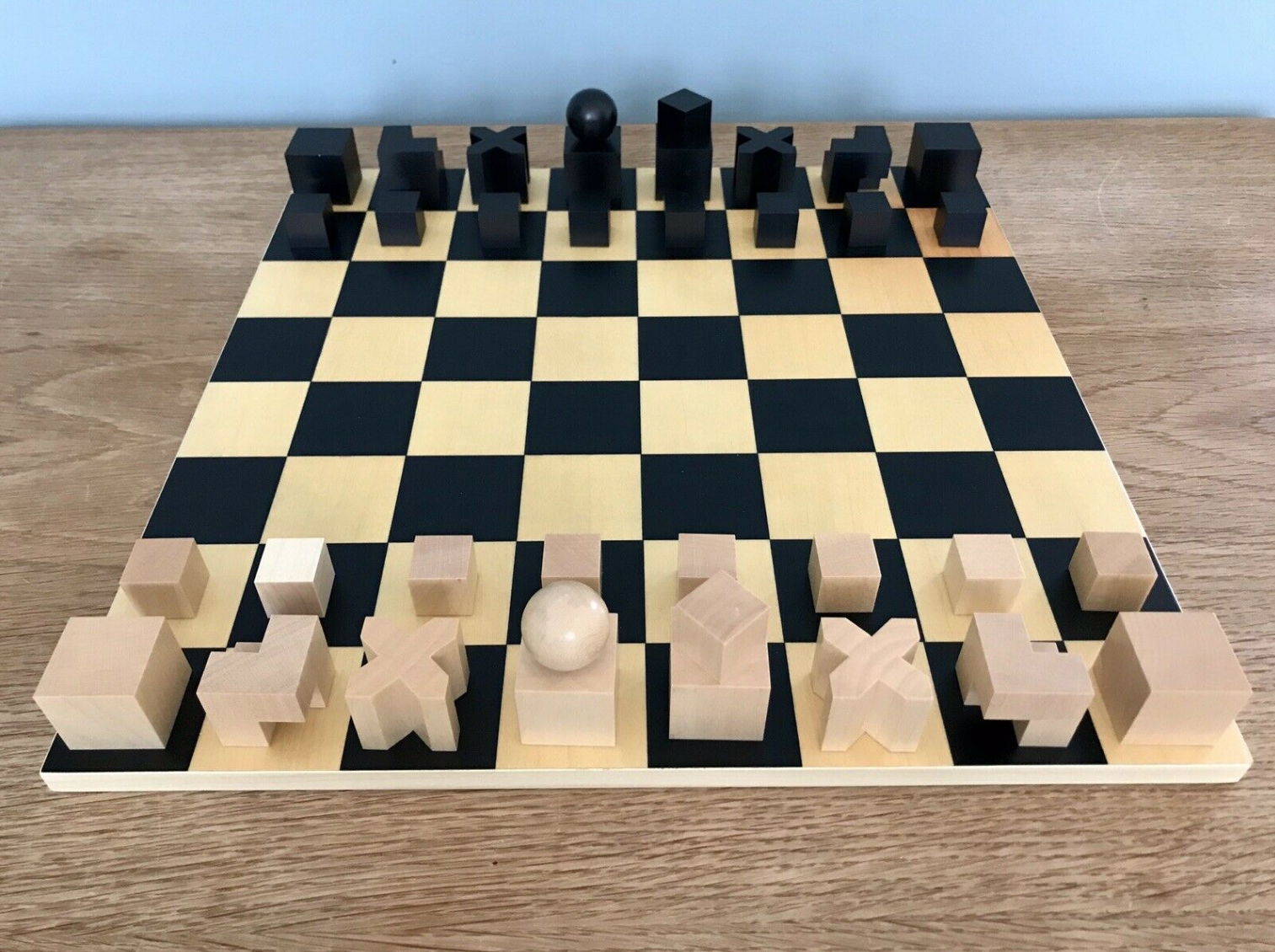Bauhaus Naef Chess Set by Joseph Hartwig £250.00