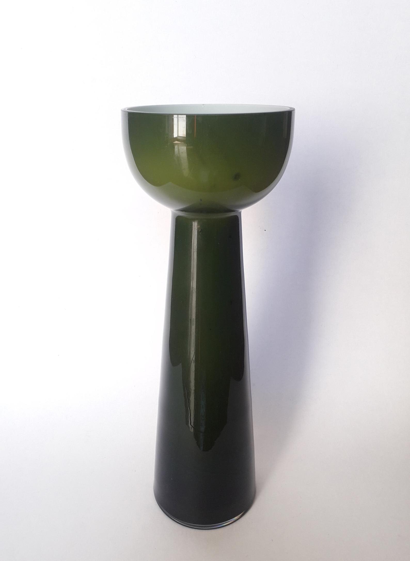 scandinavian glass vase $125.98