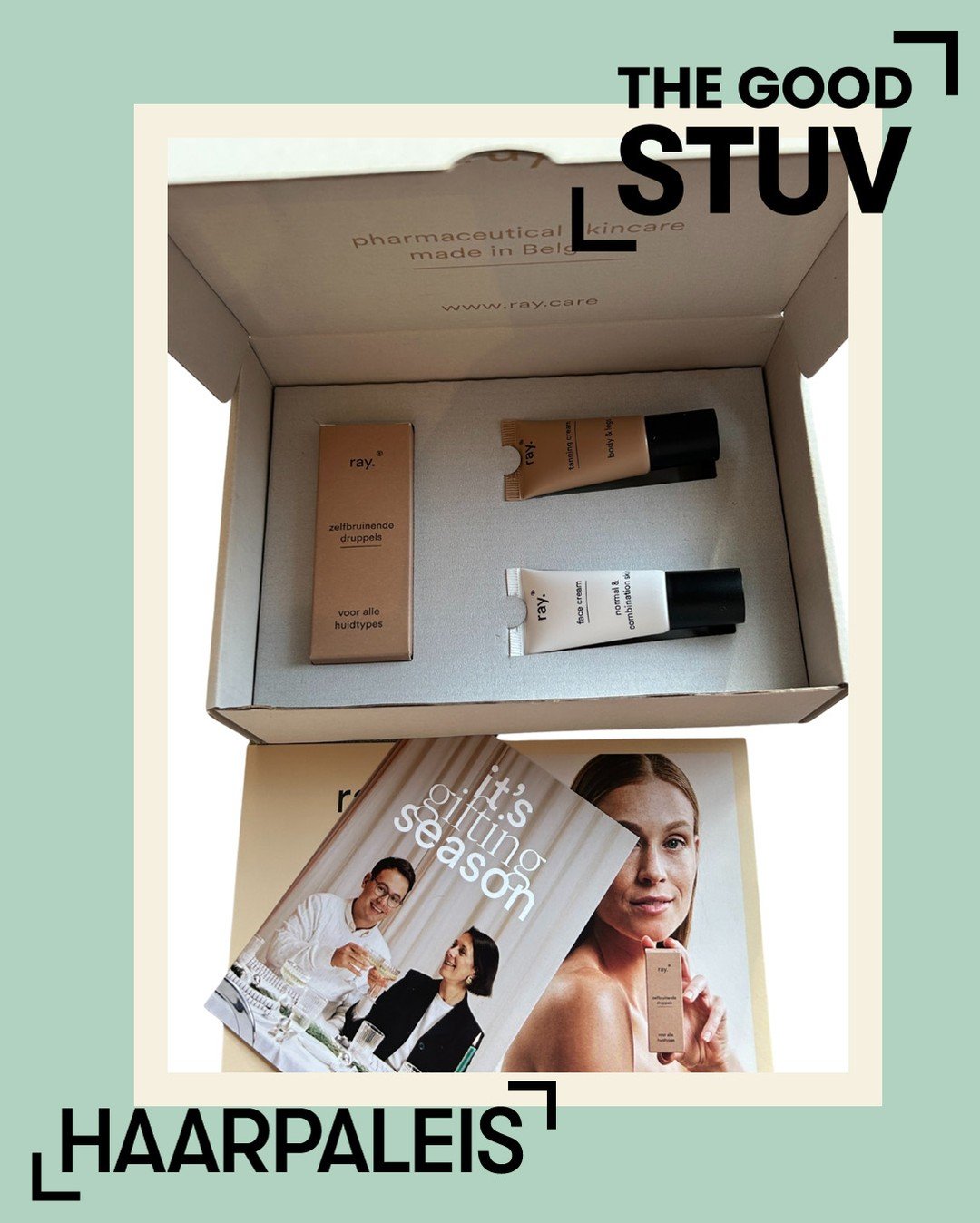 🎄 Selfcare onder de kerstboom

🎁 De feestdagen zijn h&eacute;t moment om iemand te verrassen met een cadeau dat niet alleen mooi oogt, maar ook &eacute;cht betekenis heeft.

Bij The Good STUV vind je de exclusieve RAY gift sets 👉🏼 ontwikkeld door