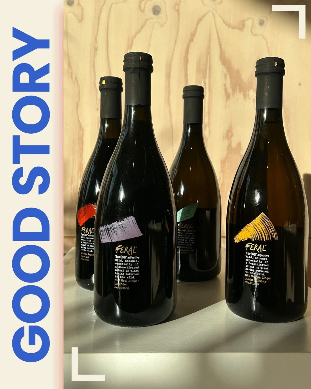🍷 A good story in every sip!

Bij THE GOOD STUV draait alles om producten met een verhaal
👉🏼 cadeaus, selfcare, accessoires &eacute;n nu ook dranken die je verrassen. Daarom zijn we trots dat de alcoholvrije dranken van F&eacute;ral vanaf nu deel 