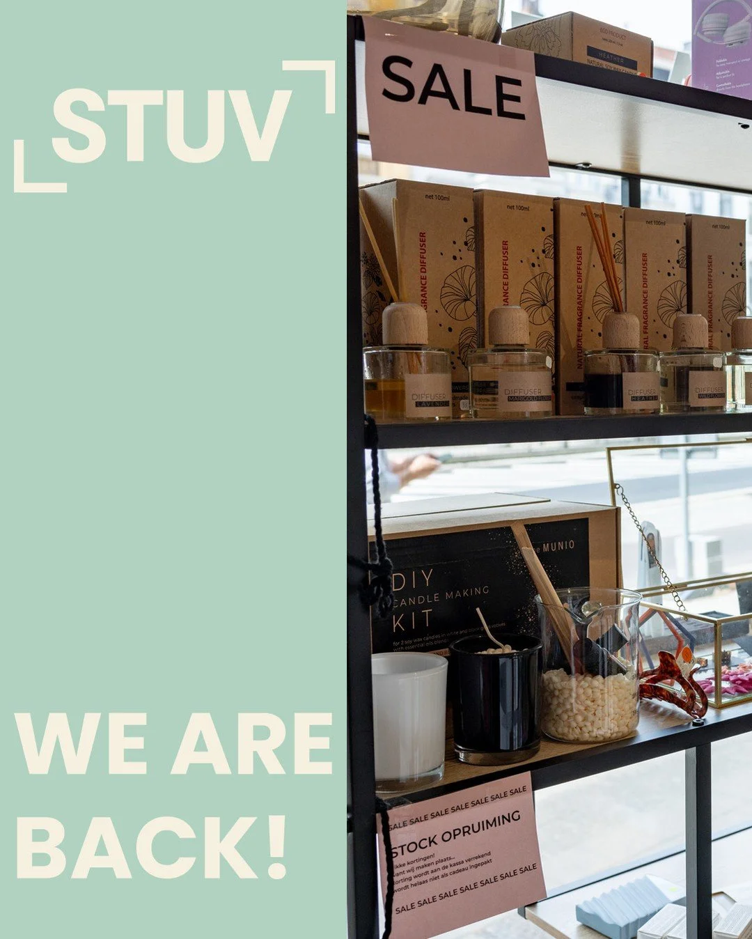 We&rsquo;re back! 😉

Na een korte winterbreak zijn we vanaf morgen weer open!
En&hellip; januari = koopjesmaand, ook bij THE GOOD STUV.

🎁 Scoor jouw favoriete feel-good items aan fijne prijzen.
Wist je dat je op onze webshop het hele jaar door sal
