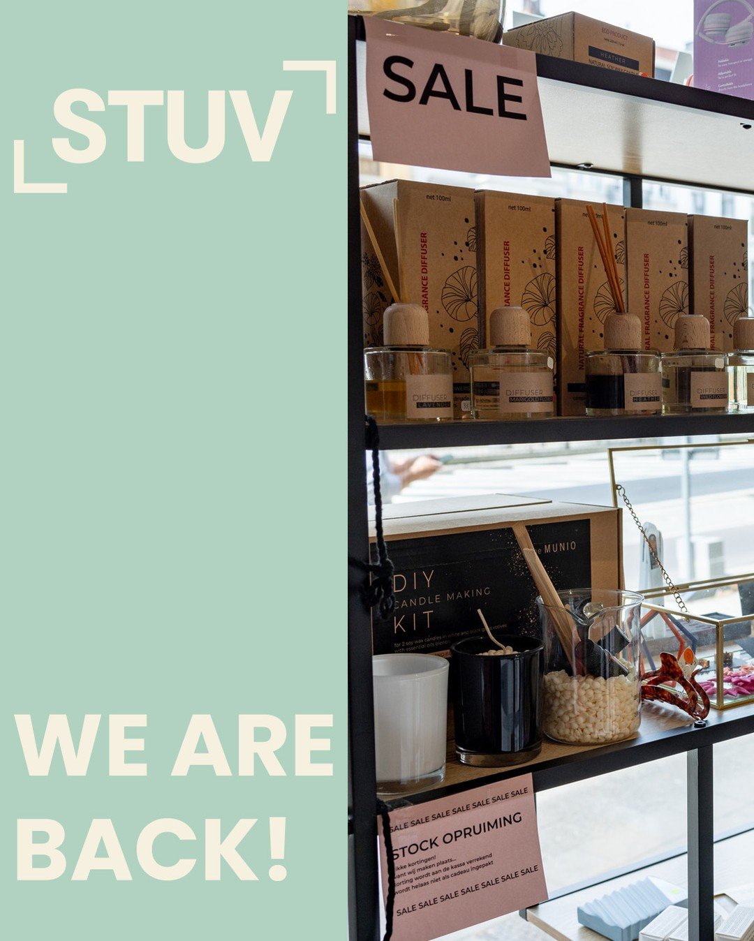 We&rsquo;re back! 😉

Na een korte winterbreak zijn we vanaf morgen weer open!
En&hellip; januari = koopjesmaand, ook bij THE GOOD STUV.

🎁 Scoor jouw favoriete feel-good items aan fijne prijzen.
Wist je dat je op onze webshop het hele jaar door sal