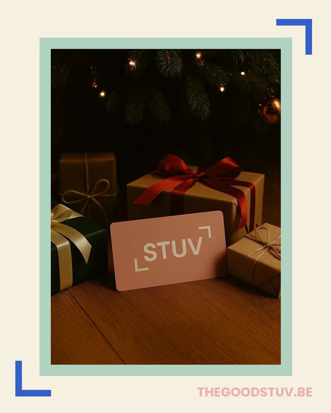Binnen 2 dagen is het zover: kerstavond! ✨

Heb jij nog geen cadeau? Geen paniek, wij hebben d&eacute; oplossing. Een cadeaubon van THE GOOD STUV. Makkelijk online aan te kopen &eacute;n een jaar geldig.

🎄 Met een cadeaubon van THE GOOD STUV geef j