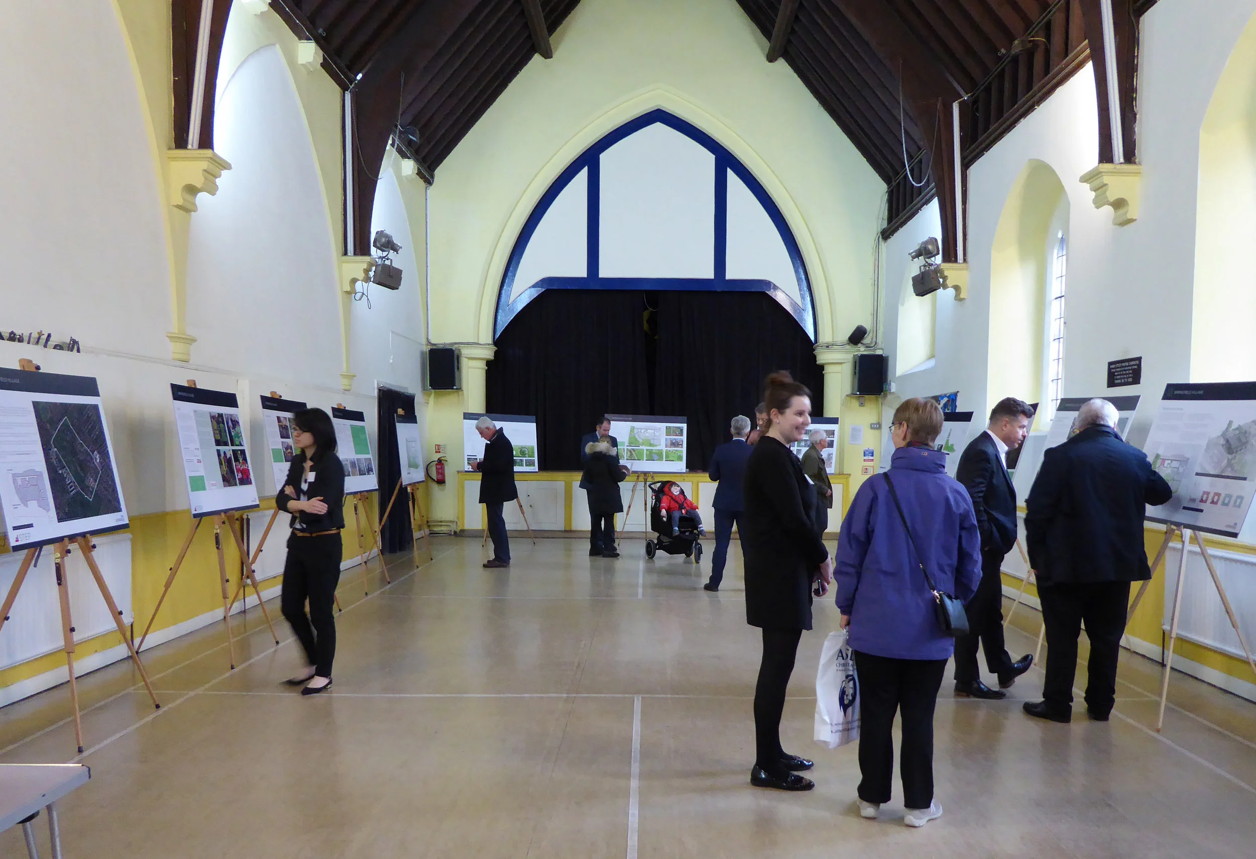 Give your feedback on the detailed plans for Springfield Park and public realm