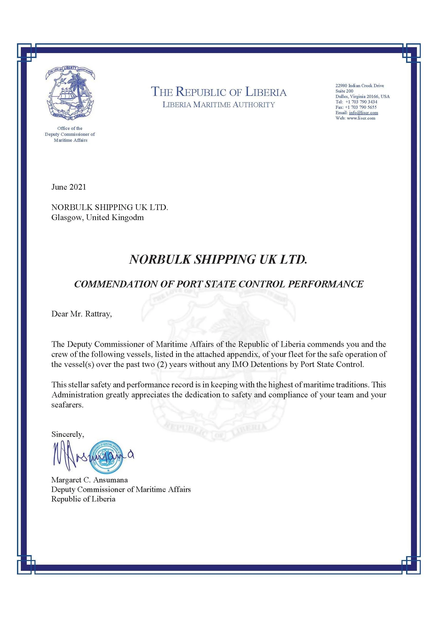Norbulk Shipping UK Ltd