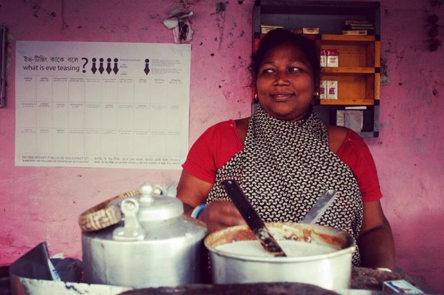 Throw back to 2005. Building testimonies of sexual assault, defining &lsquo;Eve teasing&lsquo;: as street sexual harassment through public participation. #kolkata action sheroes 2005.