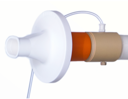 SUPER SESI mouthpiece with antibacterial filter.