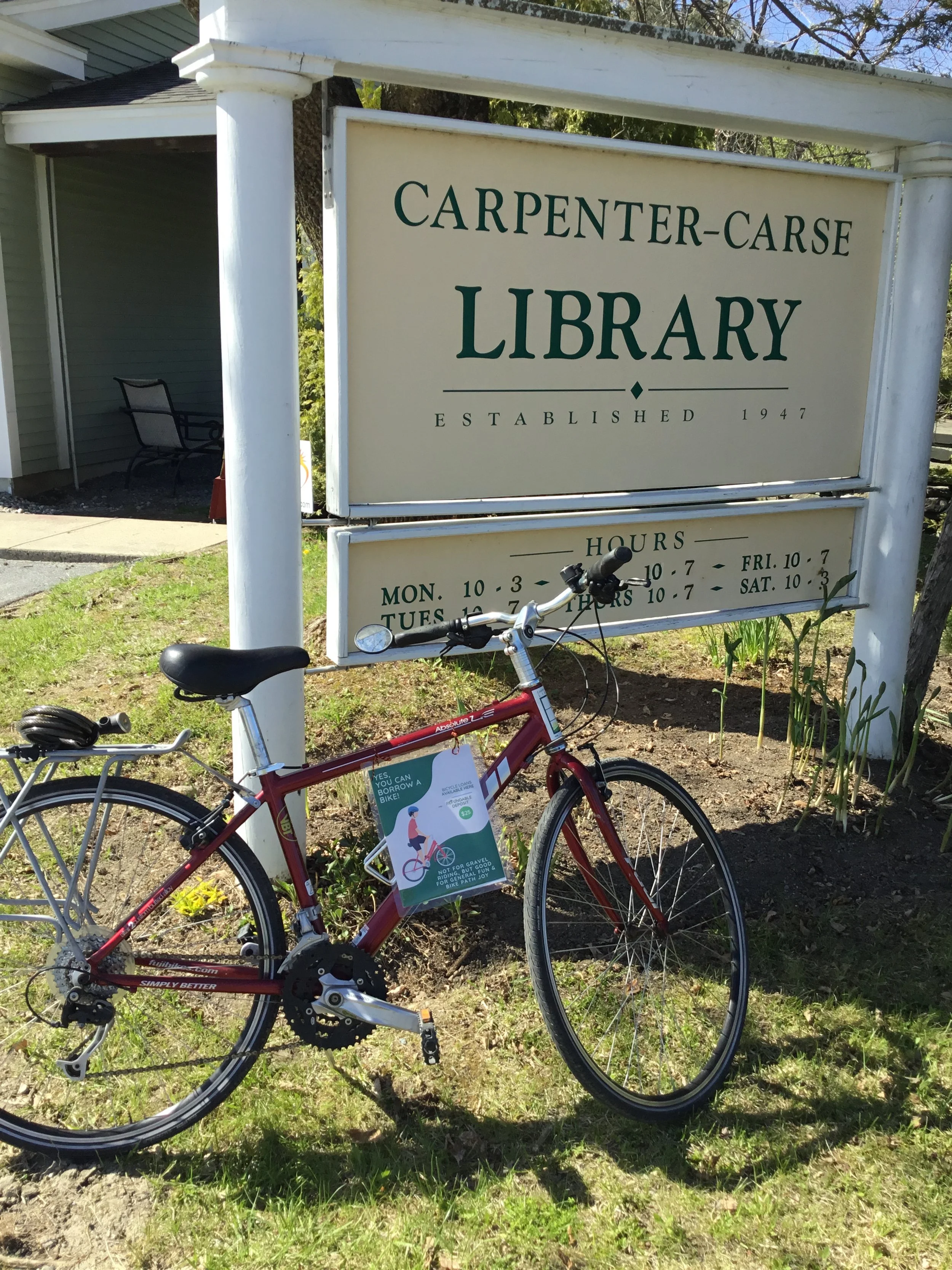 Library of Things — Carpenter Carse Library