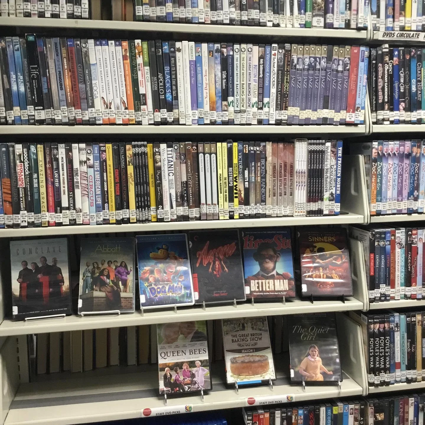 Looking for an alternative to streaming?  We haven&rsquo;t given up on DVDs at CCL!  All it takes to enjoy this shared resource is a library card.  Keep your money in your pocket and borrow from the community collection instead.