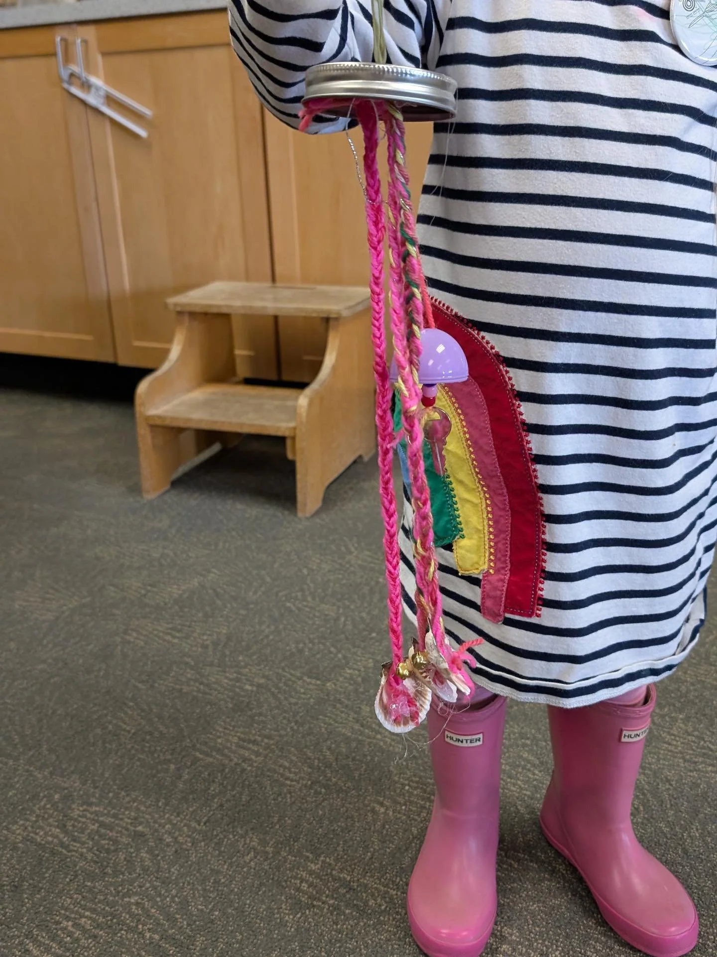 There&rsquo;s no better way to ring in spring than with some crafting at the library! We spent the afternoon using up cycled materials to make our very own wind chimes.  If you&rsquo;re in the crafty mood, there&rsquo;s still room in next Saturday&rs