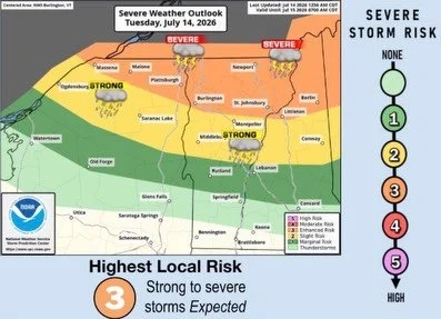 In addition to the extreme heat forecast, severe weather is heading our way. The forecast includes thunderstorms, damaging winds, large hail, and lightning ranging from severe in the north of the state to strong in the south.  Take shelter if needed,