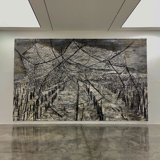 Several weeks have past since the opening of the exhibition and I can&rsquo;t stop thinking about this piece. Anselm Kiefer&rsquo;s The Veneziano Amplitude can be seen @whitecube Bermondsey until 26January.  #anselmkiefer #londongallery #contemporary
