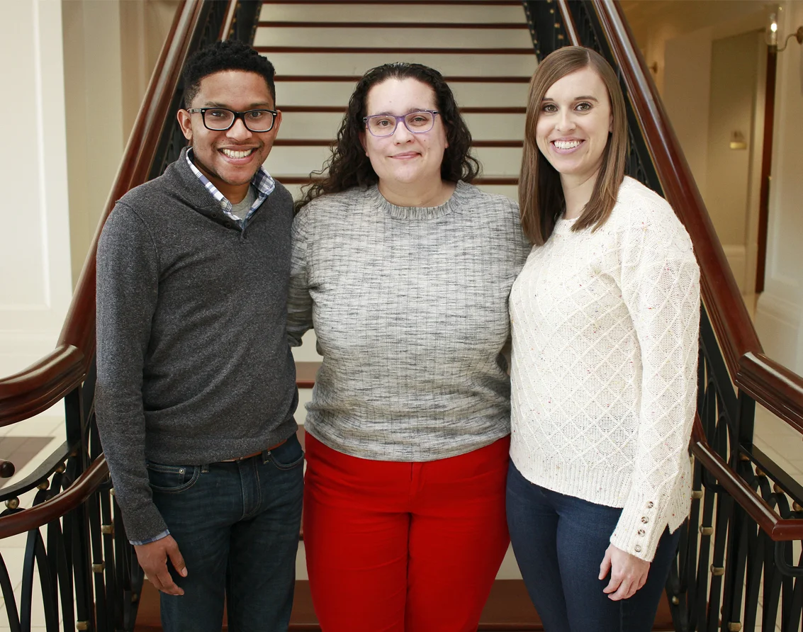 Corporate Relations Committee - (from L - R) Demetri Gantt, Brigid Scarbrough, Lindndsey Yeargin