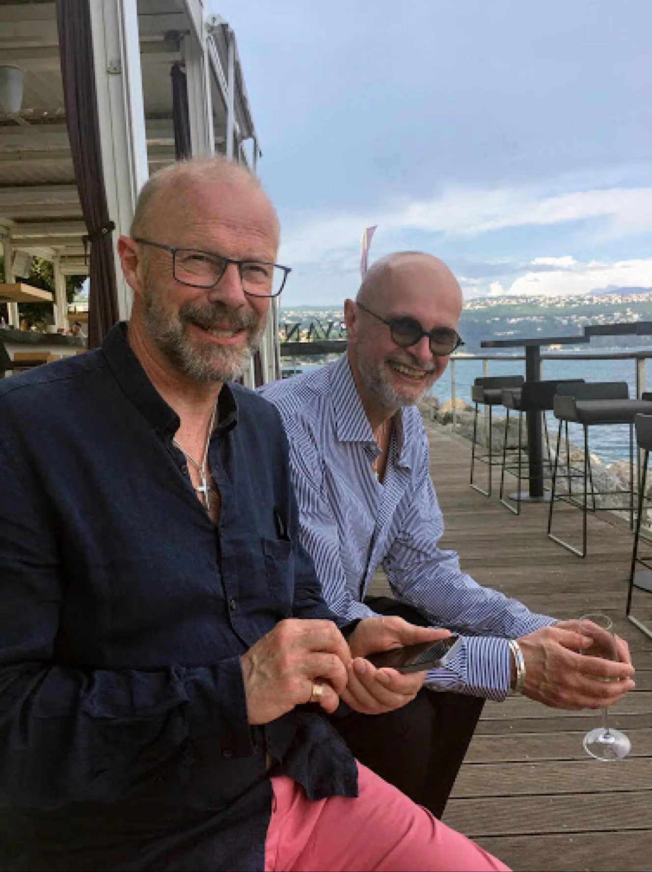 Mark and I in Opatija, Croatia, for a friend’s wedding…