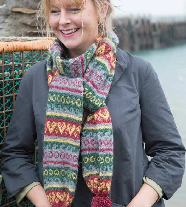 fairisle scarf pattern