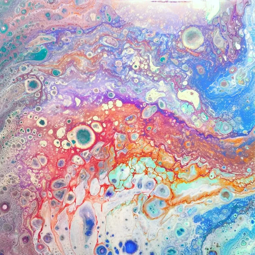 Flow Painting — Lindsay's Art Cart