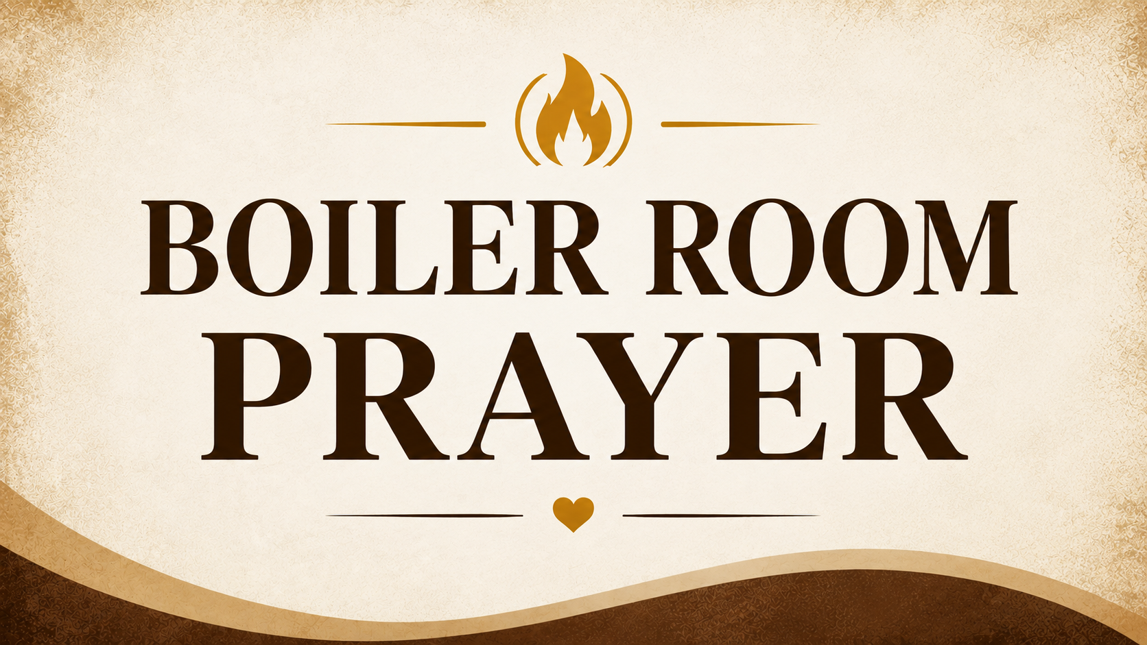 Boiler Room Ministry
