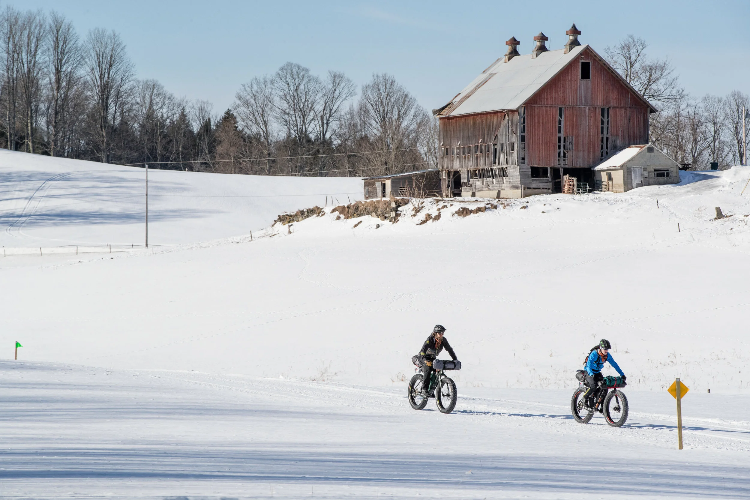 VOLOG – Überwintern, a fat biking festival in Stowe, Vermont