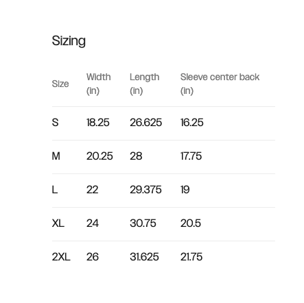 Vermont oVerland T shirt Sizing.png