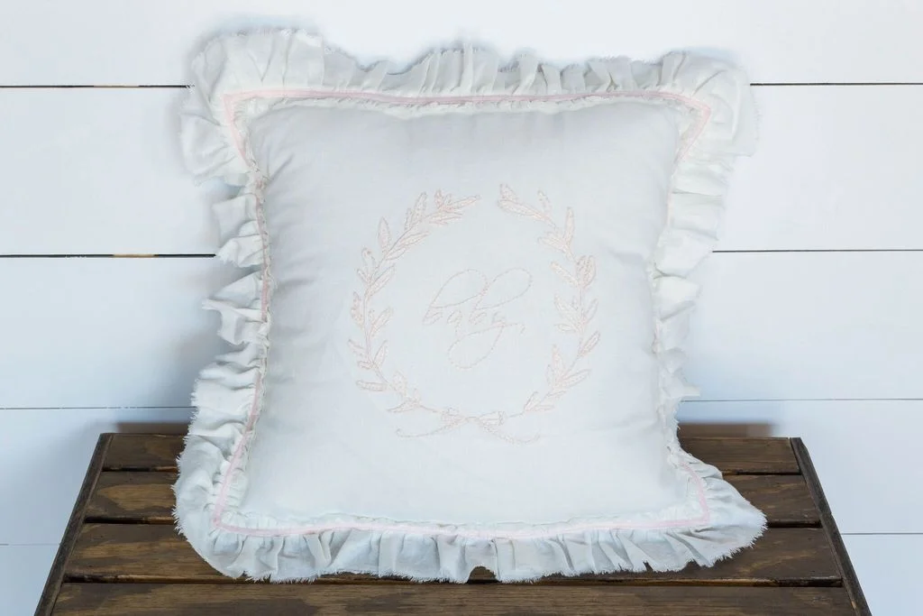 Monogrammed Pillow