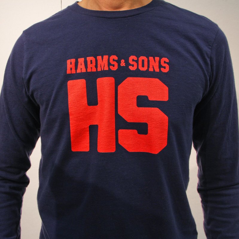 Long Sleeve Jersey - navy/orange