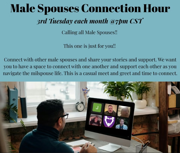 Male Spouse Connection Hour