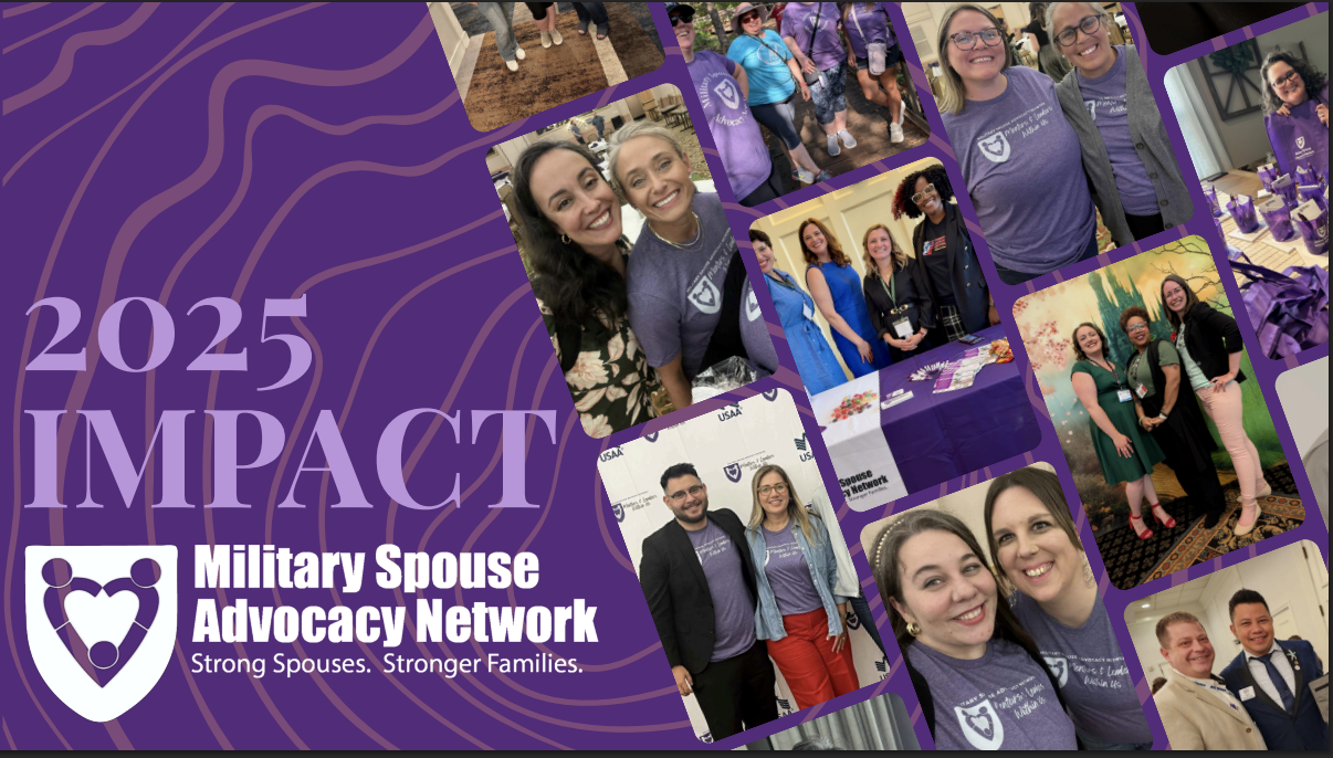 2025 impact report Military Spouse Advocacy Network