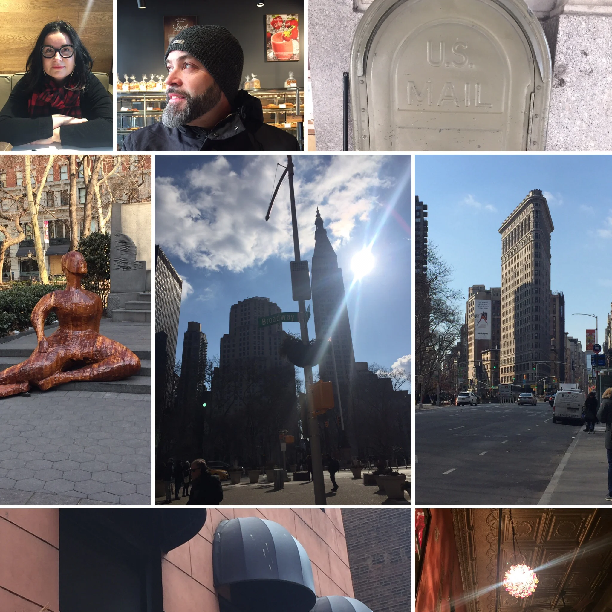 The things we loved about NYC: The architecture! The people! The energy! The art! The doorways and buildings and food!
