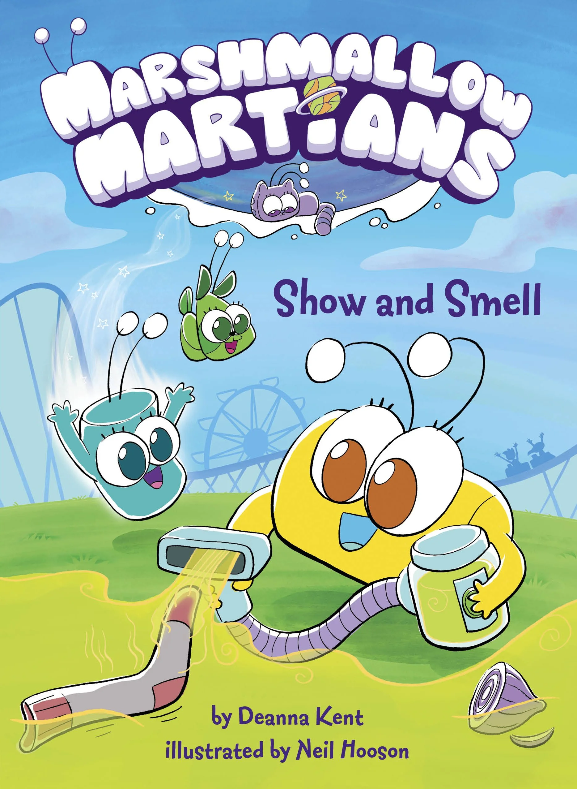 Marshmallow Martians Book 1 Cover Reveal and Book Trailer!